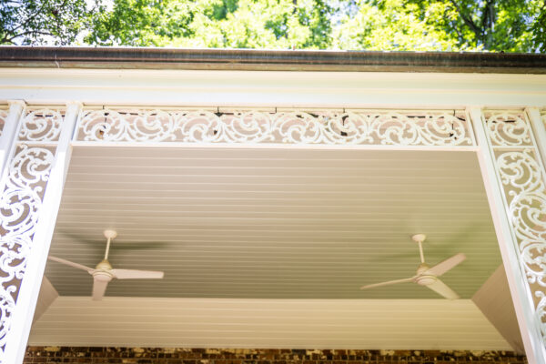 Freshly painted exterior of a home in Spartanburg, SC.