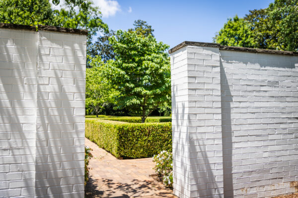 Freshly painted exterior of a home in Spartanburg, SC.