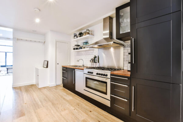 new cabinets in kitchen