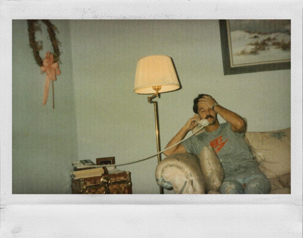 Polaroid of Mark Mabry